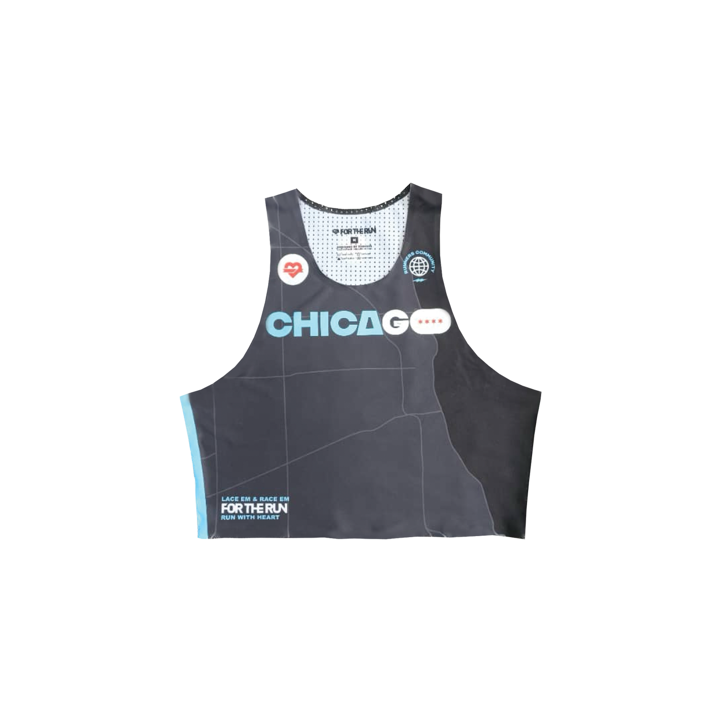 Chicago - Harper Performance Crop Tank - Black - Women's