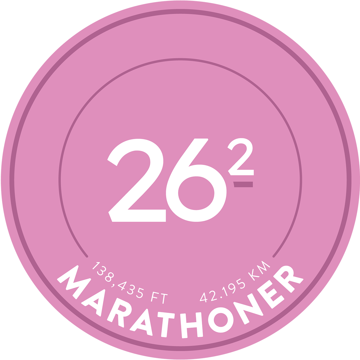 Marathon Race Stickers