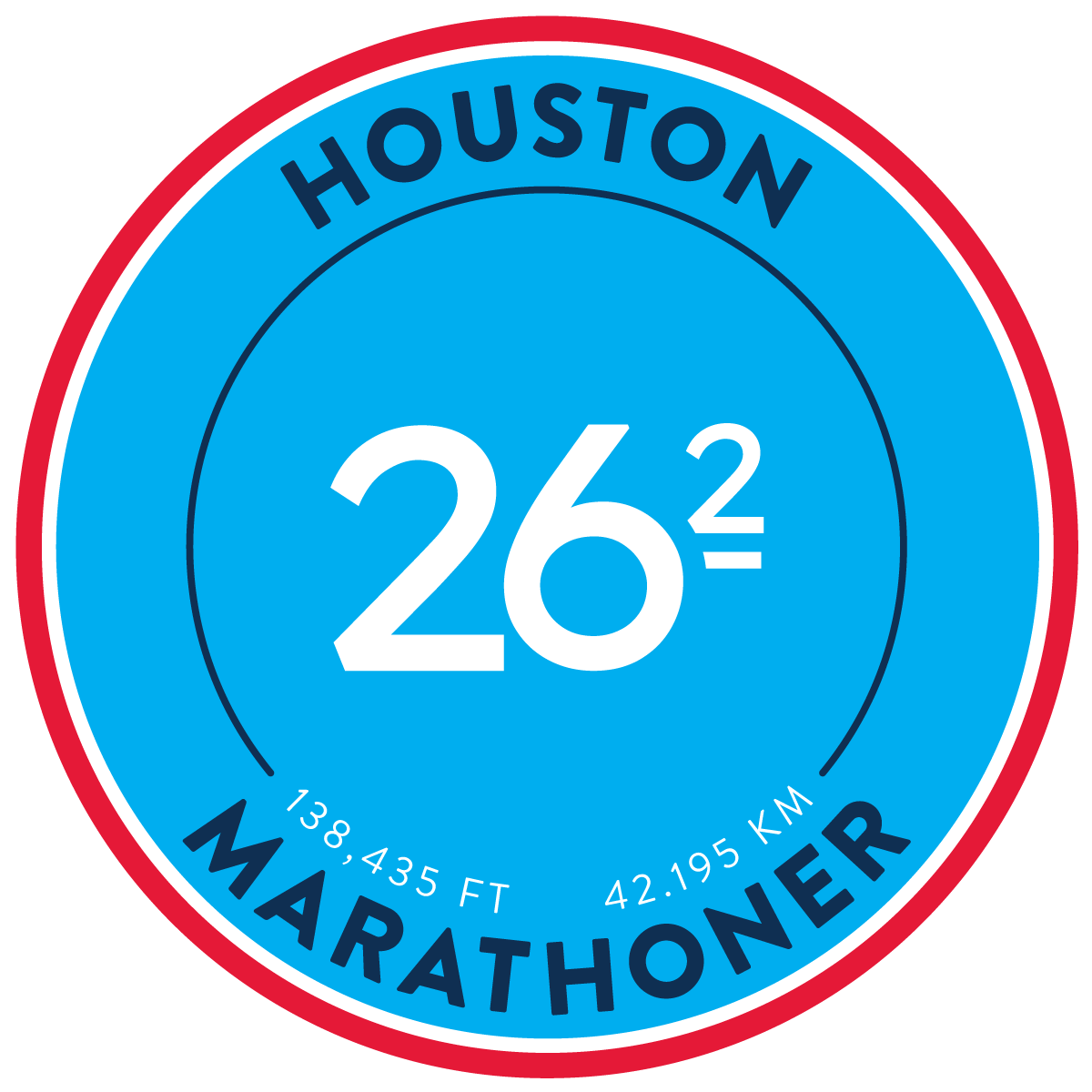 Marathon Race Stickers