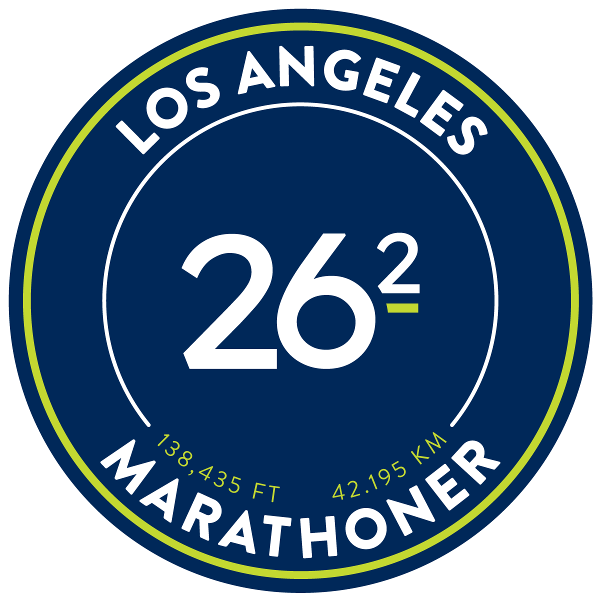 Marathon Race Stickers