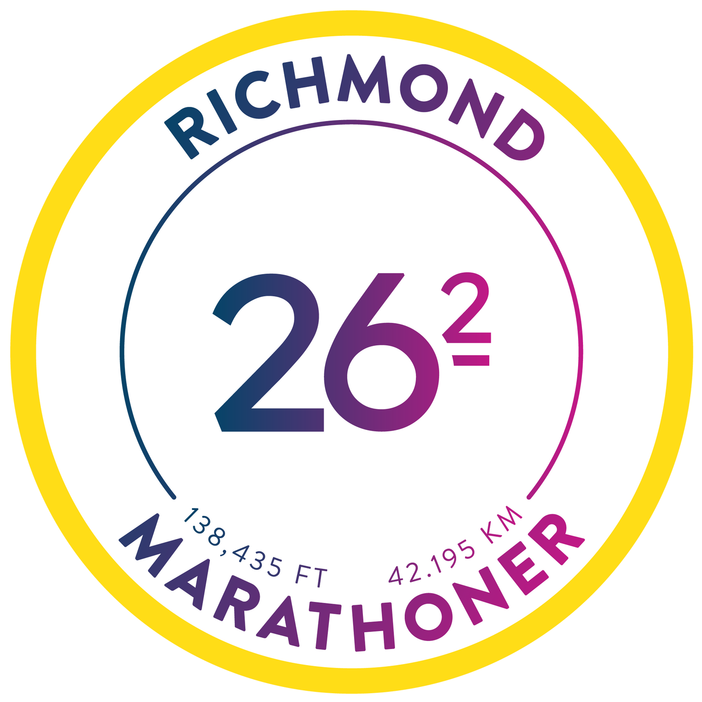 Marathon Race Stickers