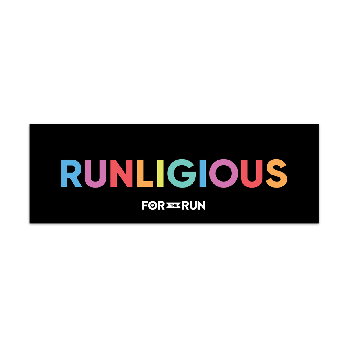 Runligious - Sticker