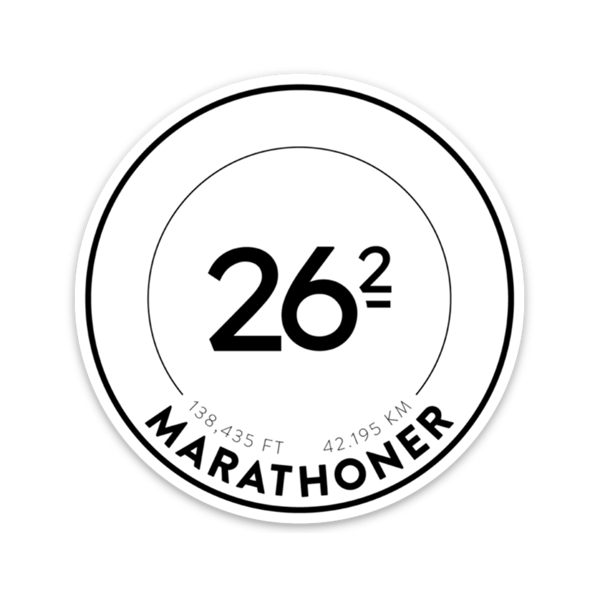 Marathon Race Stickers