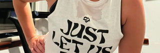 Designing a Shirt That Speaks Volumes - "Just Let Us Run"