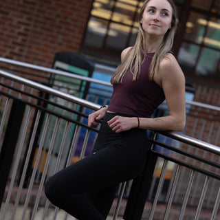 Beck 9 Pocket - Women's Running Tights - Black