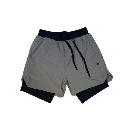 Everhart V- 5" 2-in-1 Shorts, Men's - Olive