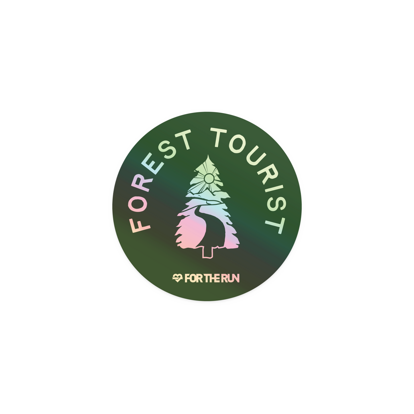 Forest Tourist - Sticker