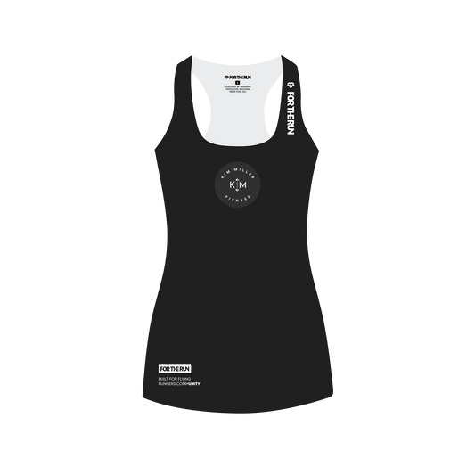 Kim Miller Fitness - Harper Performance Singlet WC - Women's - Black
