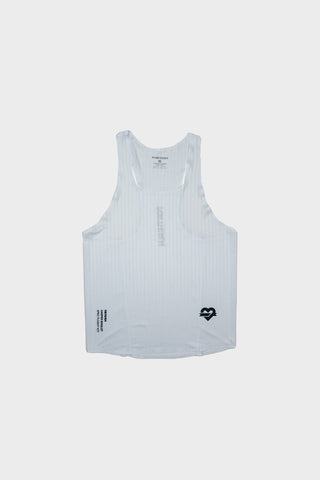 Harper Men's Singlet - White