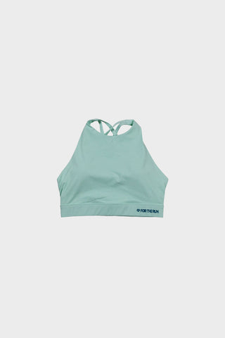 Hemlock Longline Sports Bra - Glacier