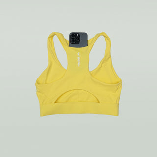 Veero Laurel Racerback Sports Bra - Volt