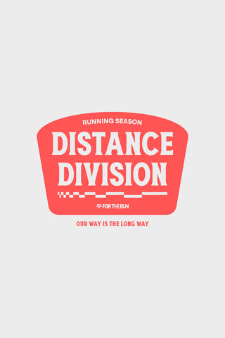 Running Season Distance Division - Women's Crop Tee
