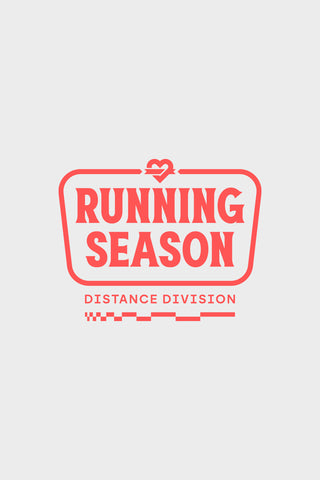 Running Season Distance Division - Women's Crop Tee
