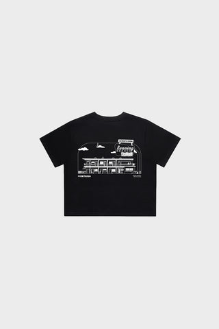 Running Season Motel - Women's Crop Tee