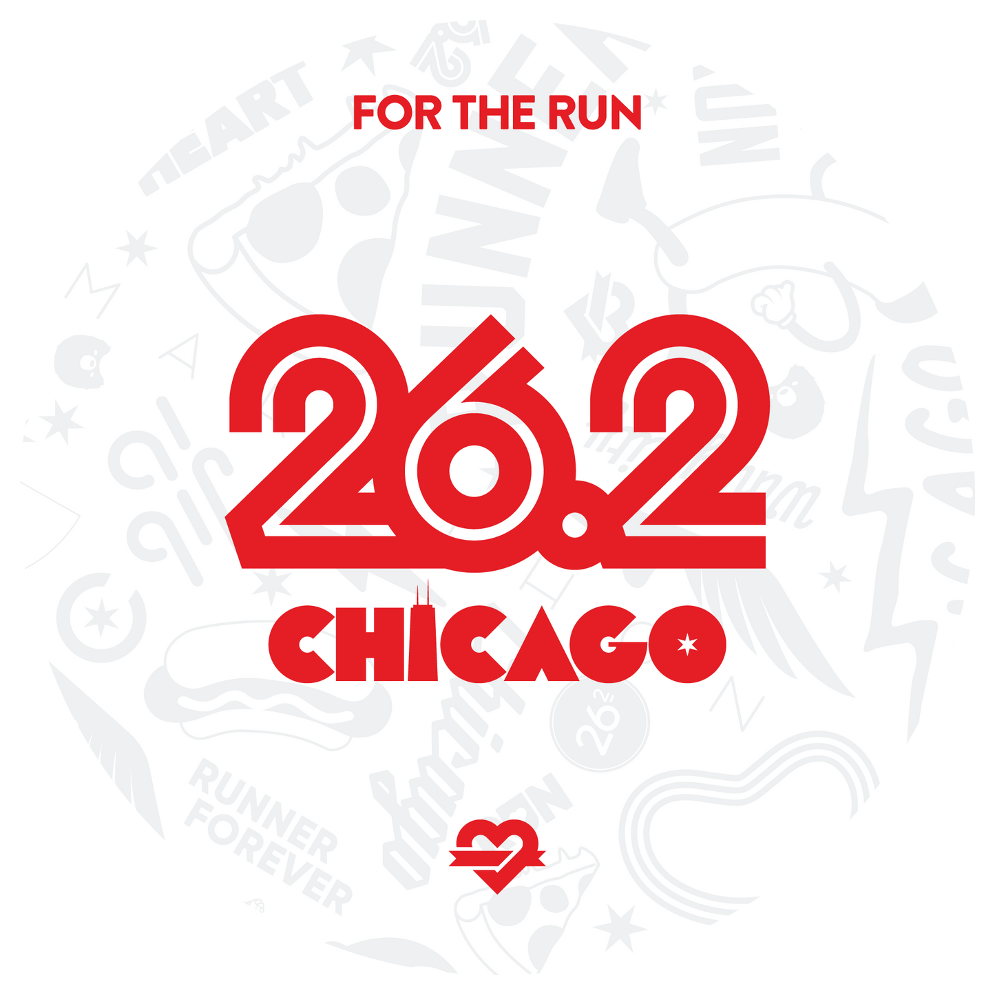 Chicago 26.2 Sticker