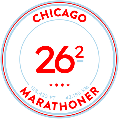 Marathon Race Stickers