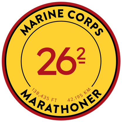 Marathon Race Stickers