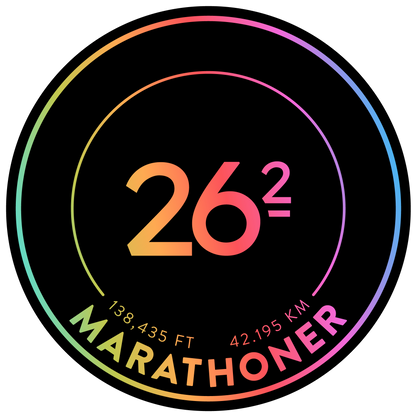 Marathon Race Stickers