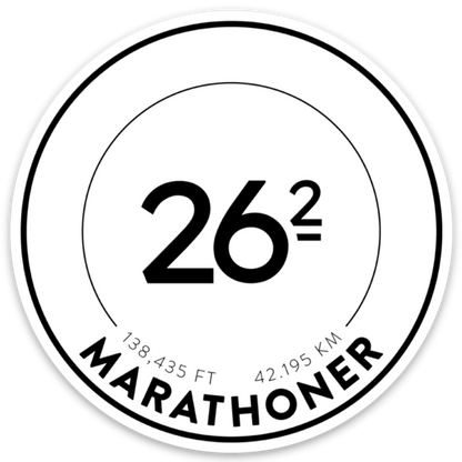 Marathon Race Stickers