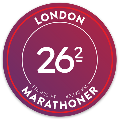 Marathon Race Stickers