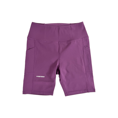 Dasher 5" Compression Shorts, Women's - Berries