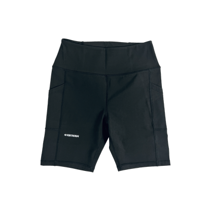 Dasher 5" Compression Shorts, Women's - Black