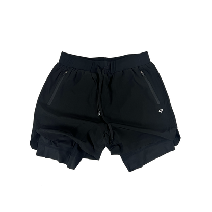 Everhart 5" 2-in-1 Shorts, Men's - Black