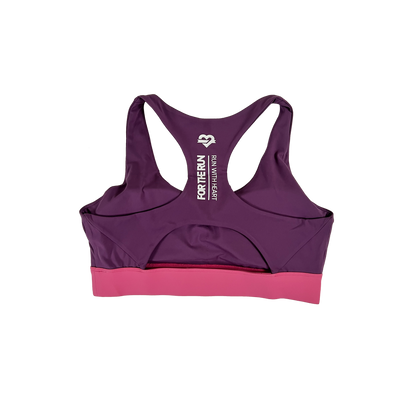 Laurel Racerback Sports Bra - Berries