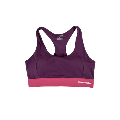 Laurel Racerback Sports Bra - Berries