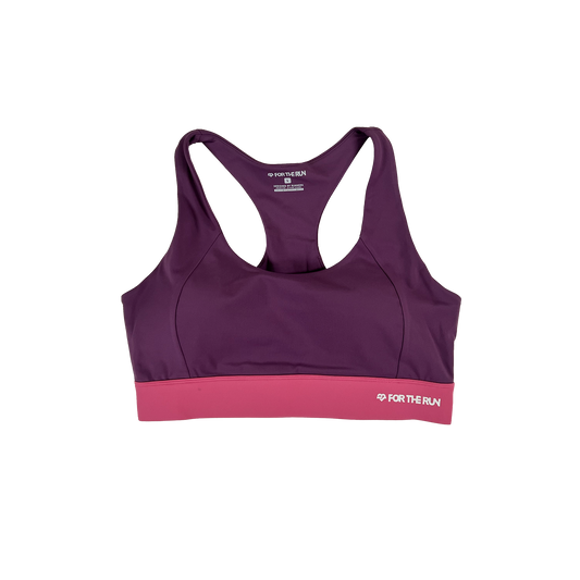 Laurel Racerback Sports Bra - Berries