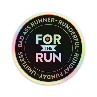 For Your Run - Sticker