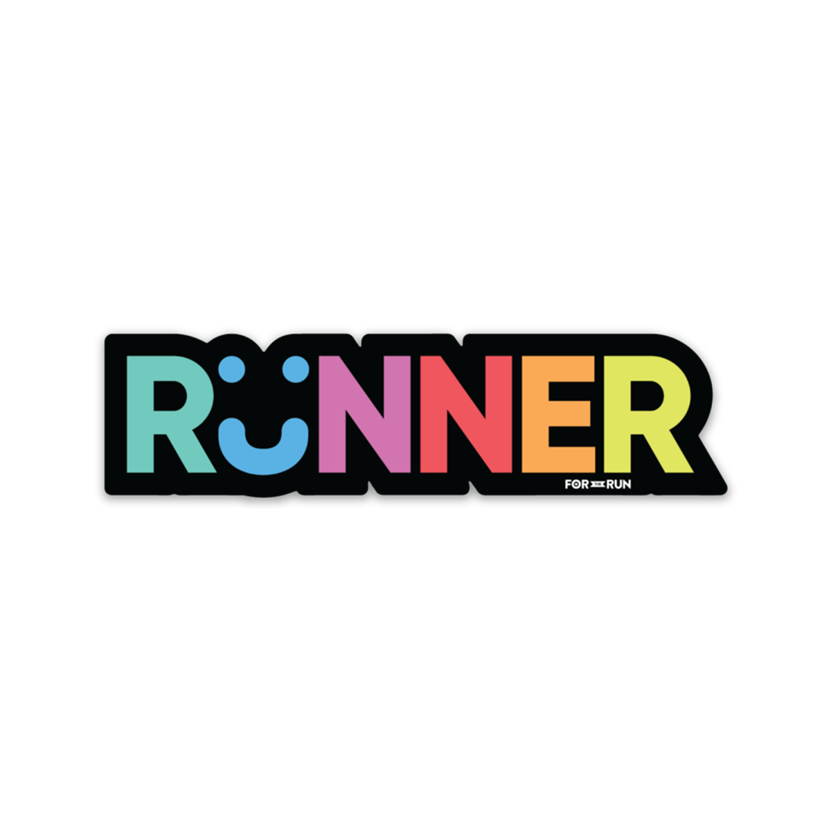 Happy Runner - Sticker