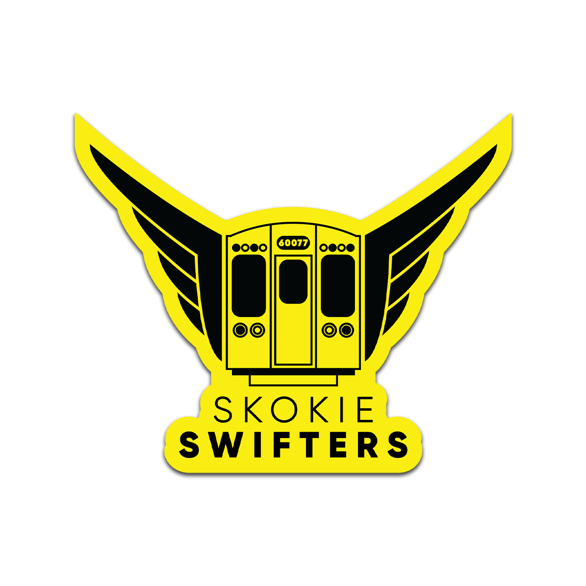 Skokie Swifters Die Cut - Sticker
