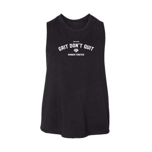 Grit Don't Quit - Crop Tank - Women's