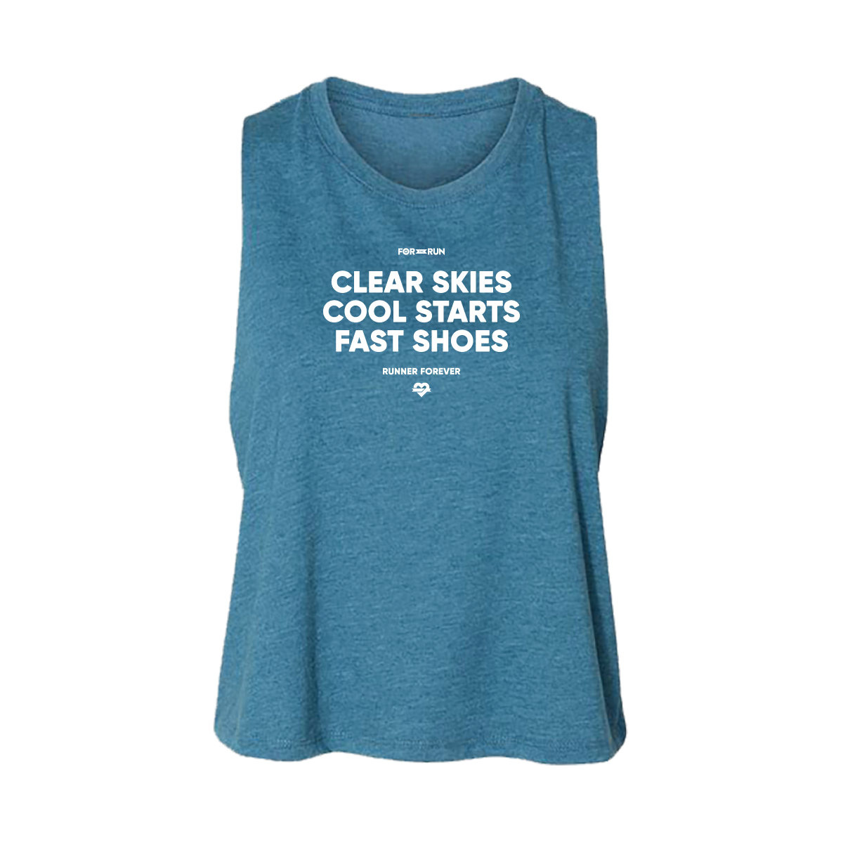 Clear Skies, Cool Starts, Fast Shoes - Women's