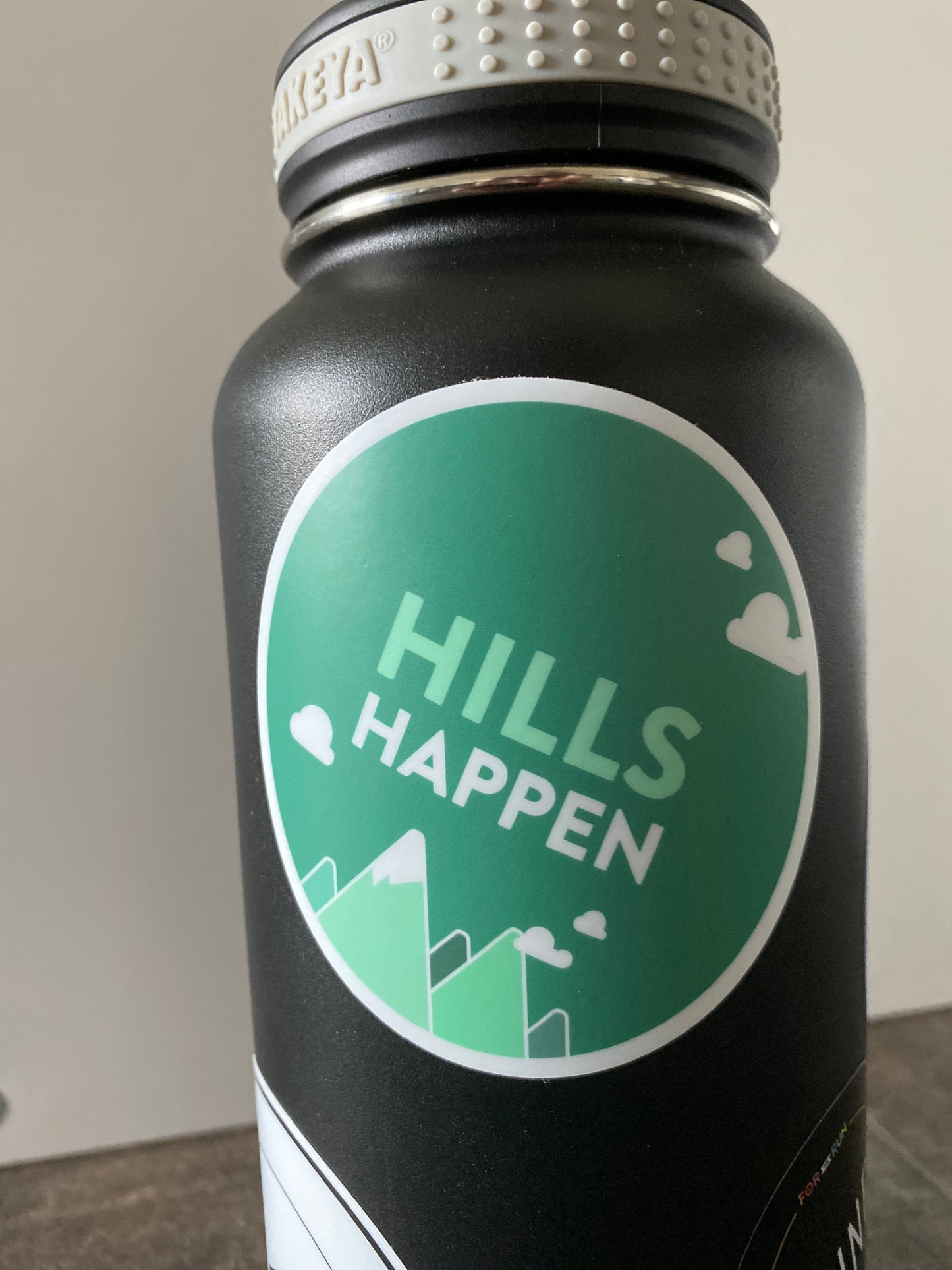 Hills Happen Sticker