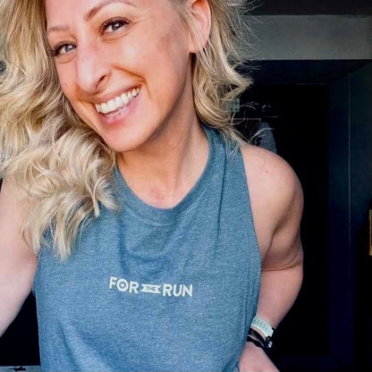 For the Run Crop Tank - Women's