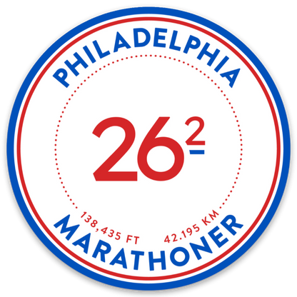 Marathon Race Stickers