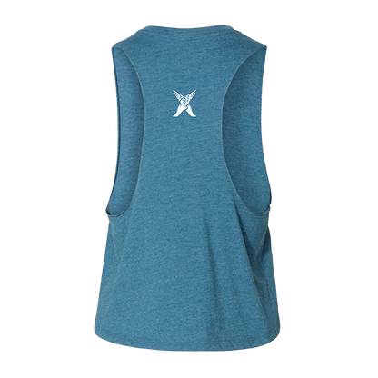 For the Run Crop Tank - Women's