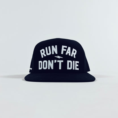 Caperton Cap - Run Far Don't Die - Black