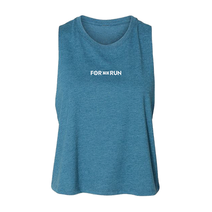 For the Run Crop Tank - Women's