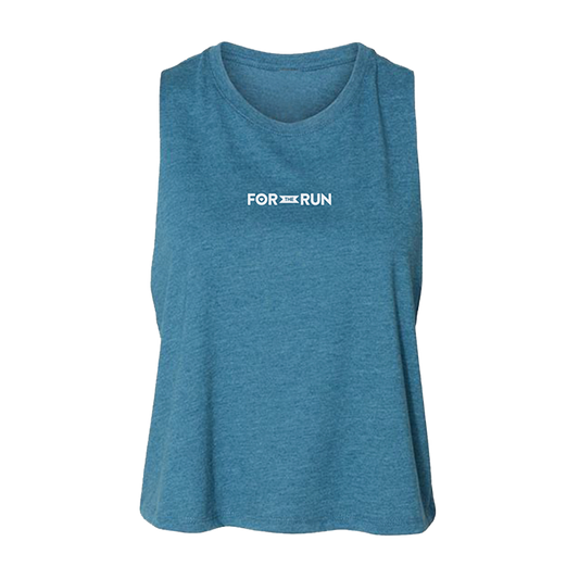 For the Run Crop Tank - Women's